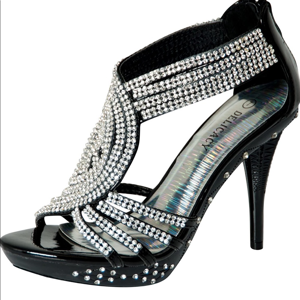 Fabulous Delicacy-07 Women's Platform Sandals.black. - Picture 2 of 7